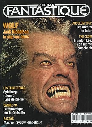 Seller image for L'cran Fantastique n 137 Juillet 1994 for sale by PRISCA