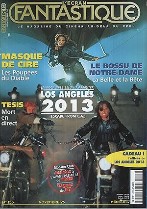 Image du vendeur pour L'cran Fantastique n 155 Novembre 1996 mis en vente par PRISCA