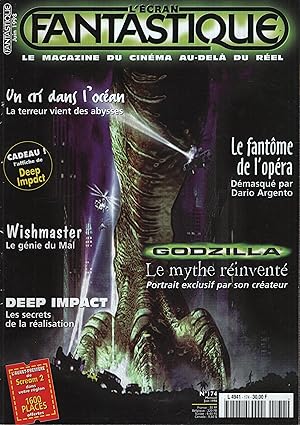 Seller image for L'cran Fantastique n 174 Juin 1998 for sale by PRISCA