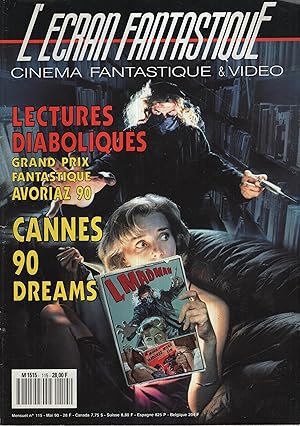 Imagen del vendedor de L'cran Fantastique n 115 Mai 1990 a la venta por PRISCA