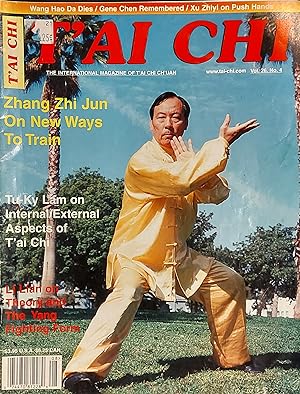 T'ai Chi International Magazine Of T'ai Chi Ch'uan, Vol.26, No.4, Aug. 2002, Zhang Zhi Jun