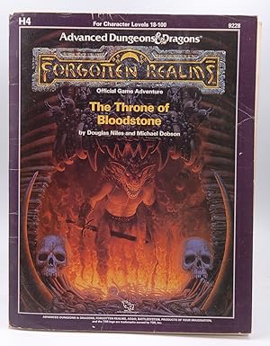 Bild des Verkufers fr AD&D H4 Forgotten Realms The Throne of Bloodstone Missing Map zum Verkauf von Chris Korczak, Bookseller, IOBA