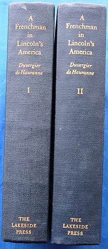 Seller image for A FRENCHMAN IN LINCOLN'S AMERICA -2 Volume Set Complete for sale by JBK Books