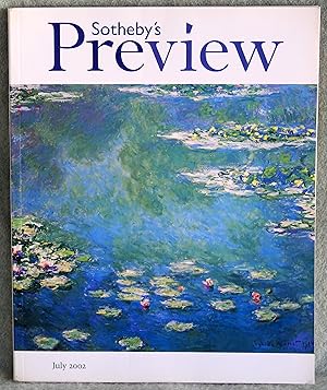 Immagine del venditore per Sotheby's Preview July 2002 venduto da Argyl Houser, Bookseller