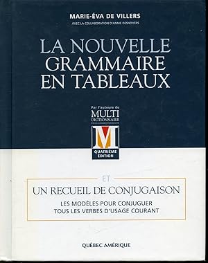 La Nouvelle grammaire en tableaux et un recueil de conjugaison