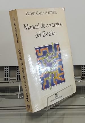 Bild des Verkufers fr Manual de contratos del Estado zum Verkauf von Librera Dilogo