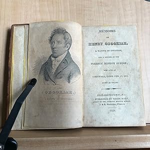 Memoirs of Henry Obookiah, A Native of Owhyhee