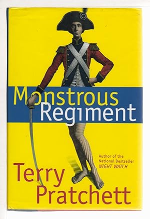 Imagen del vendedor de MONSTROUS REGIMENT: A Novel of DiscWorld. a la venta por Bookfever, IOBA  (Volk & Iiams)