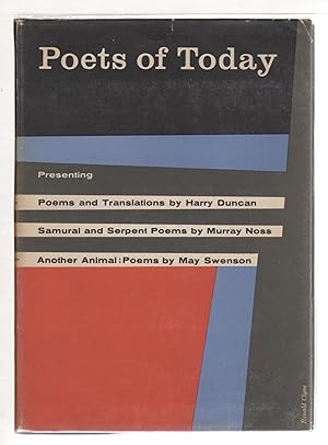 Seller image for POETS OF TODAY: POEMS AND TRANSLATIONS; SAMURAI AND SERPENT POEMS; and ANOTHER ANIMAL: Poems. for sale by Bookfever, IOBA  (Volk & Iiams)