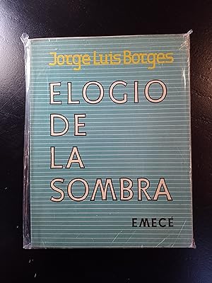 Imagen del vendedor de ELOGIO DE LA SOMBRA a la venta por FELISBERTA LIBROS