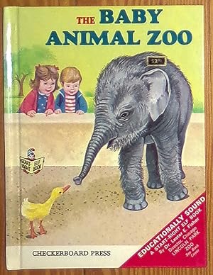 Immagine del venditore per The Baby Animal Zoo (Large 10 1/4" Hardcover Start-Right Elf Book Edition with Original $2.95 Pricesticker) venduto da RG Vintage Books
