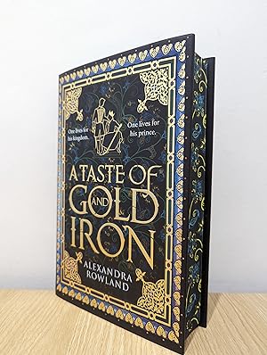 Seller image for A Taste of Gold and Iron (Signed First Edition with sprayed edges) for sale by Fialta Books