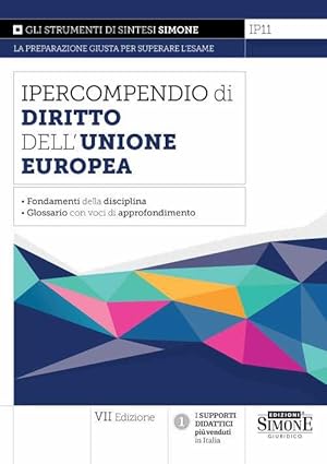 Seller image for IP11 IPERCOMPENDIO DIRITTO UNIONE EUROPE. for sale by Libro Co. Italia Srl