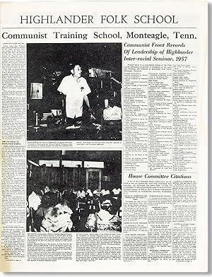 Highlander Folk School: Communist Training School, Monteagle, Tenn