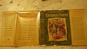 Seller image for Dicken's CHRISTMAS STORIES ,Rainbow Classics # R-3 IN COLOR DUSTJACKET BY HOWARD SIMON Of Couple Dancing , CHARLES DICKENS 3 FAMOUS CHRISTMAS STORIES IN 1 VOLUME .A Christmas Carol . The Chimes about Trotty Veck & His Daughter who found Out for sale by Bluff Park Rare Books
