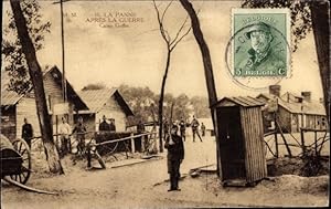 Bild des Verkufers fr Ansichtskarte / Postkarte La Panne De Panne Westflandern, Apres la Guerre, Camp Goffin zum Verkauf von akpool GmbH