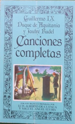 Imagen del vendedor de Canciones completas a la venta por Librera Alonso Quijano