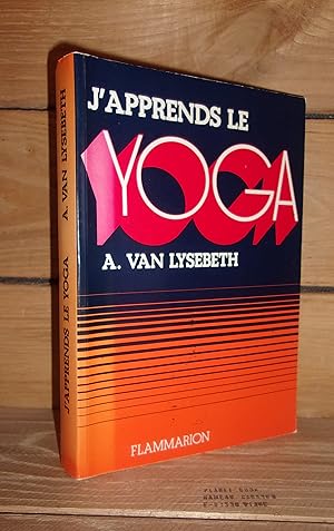 Bild des Verkufers fr J'APPRENDS LE YOGA : Prface de Jean Herbert zum Verkauf von Planet's books