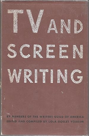 TV and Screen Writing