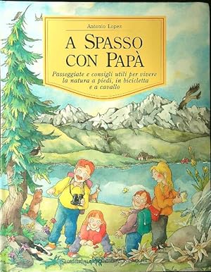 Bild des Verkufers fr A spasso con papa' zum Verkauf von Librodifaccia