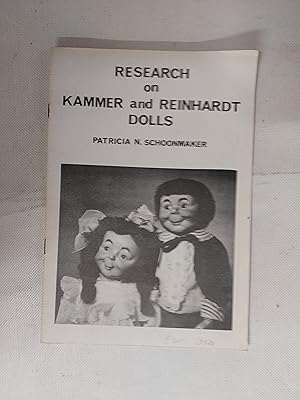 Bild des Verkufers fr Research On Kammer And Reinhardt Dolls zum Verkauf von Cambridge Rare Books
