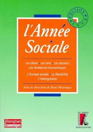 Image du vendeur pour L'ann?e sociale ?dition 1998 - Laurent Laot mis en vente par Book Hmisphres