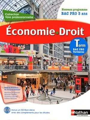 ?conomie - droit term - bac pro tertiaire - Martine Deconinck