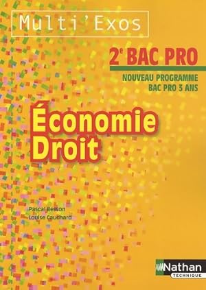 ?conomie et droit-2e bac pro - Pascal Besson