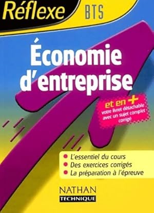 Reflexe :  conomie d'entreprise BTS - Marie-Jos  Chacon