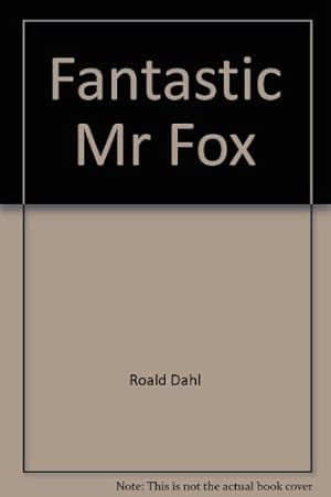 Image du vendeur pour Fantastic Mr Fox mis en vente par WeBuyBooks