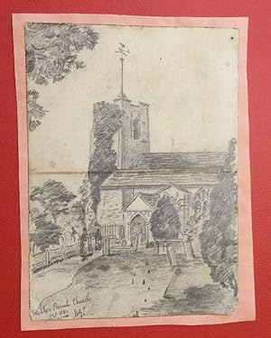 Walton Parish Church - Original Drawing