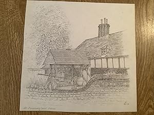 At Summerfield Farm. - Original drawing - CHS