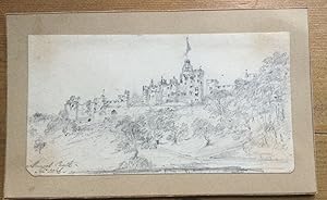 Alnwick Castle - pencil drawing