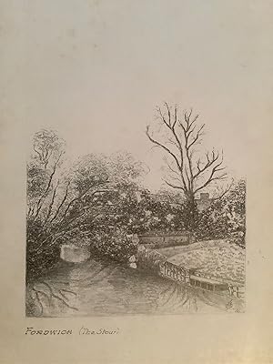 Fordwich. The Stour. Original drawing - monograph CHS