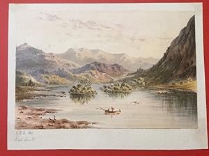 Lake District Or Scotland? - Original Watercolour