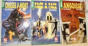 Bild des Verkufers fr Nouveaux mutants. 3 Volumes. 1: Chasse  mort. 2: Face  face. 3: Angoisses. Collection Super Heros. zum Verkauf von Bouquinerie du Varis