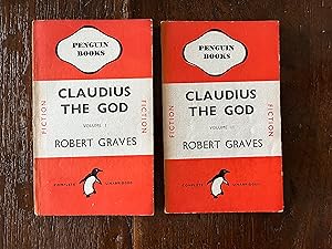 Claudius the God and his wife Messelina Volume 1 and 2 Penguin Books 42 and 422