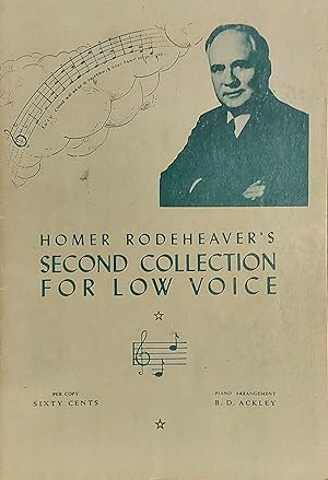 Home Rodeheaver's Second Collection For Low Voice