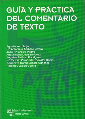 Seller image for GUA Y PRCTICA DEL COMENTARIO DE TEXTO for sale by Librera Torren de Rueda