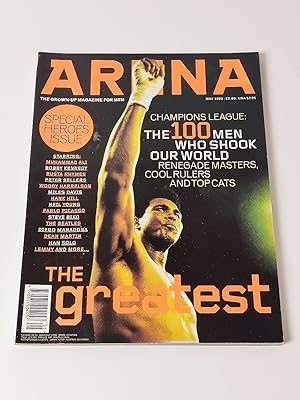 Arena - Magazine for Men : May 1999 : The Greatest, Muhammad Ali, Bobby Kennedy, Pablo Picasso, B...