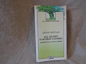 Eau, Déchets Et Modèles Culturels Alternatives Au Tout-A-L'égout
