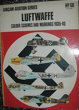 Seller image for Aircam Aviation Series No.S.6 - Luftwaffe Colour Schemes and Markings 1935 - 45 for sale by eclecticbooks
