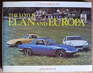 Immagine del venditore per The Lotus Elan and Europa: A Collector's Guide venduto da Richard Sharp