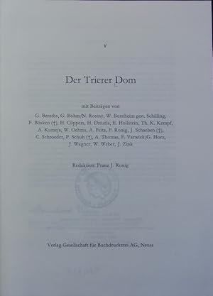 Trierer Dom. Jahrbuch ; 1978/79.