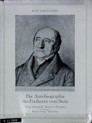 Bild des Verkufers fr Autobiographie des Freiherrn vom Stein. zum Verkauf von Antiquariat Bookfarm