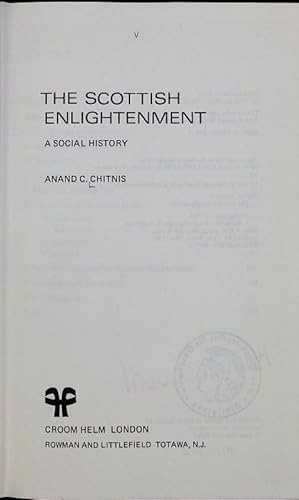 Seller image for Scottish enlightenment : a social history. for sale by Antiquariat Bookfarm
