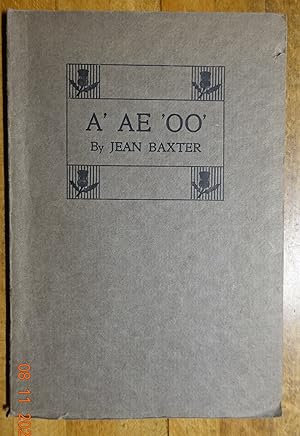 Seller image for A' AE 'OO' for sale by Books at yeomanthefirst