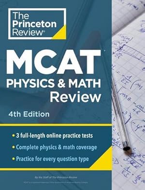 Bild des Verkufers fr Princeton Review MCAT Physics and Math Review zum Verkauf von AHA-BUCH GmbH