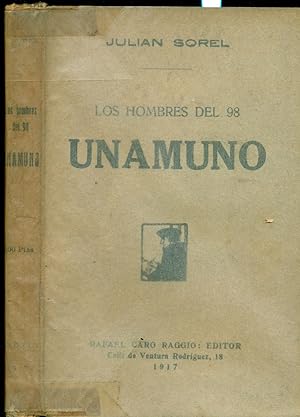 Seller image for LOS HOMBRES DEL 98. UNAMUNO for sale by Valentin Peremiansky