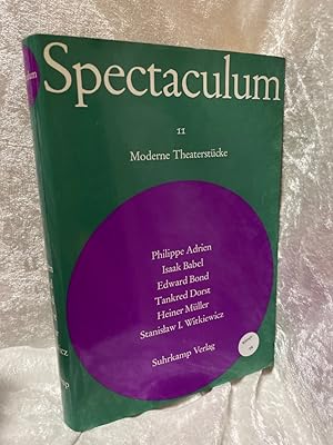 Image du vendeur pour Spectaculum. 11. 6 moderne Theaterstcke mis en vente par Antiquariat Jochen Mohr -Books and Mohr-